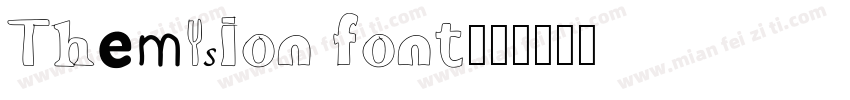 Themysion font字体转换
